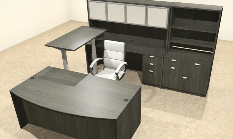 U SHAPED OFFICE DESKS